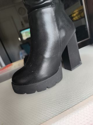Botas altas mujer negras