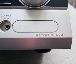 Amplificador Onkyo TX-SR308 Plata