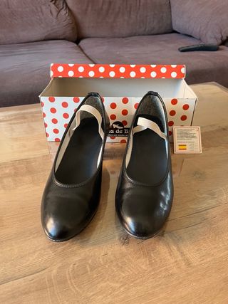 Zapatos Flamenco Negros Talla 35