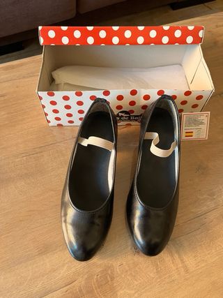 Zapatos Flamenco Negros Talla 35
