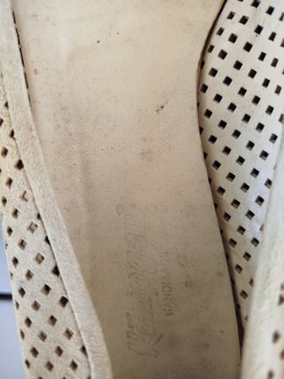 Scarpe donna beige numero 39