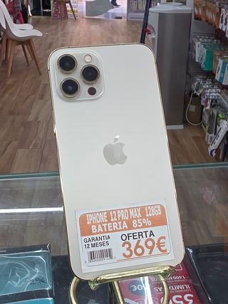 iPhone 12 Pro Max 128GB Oferta 369€