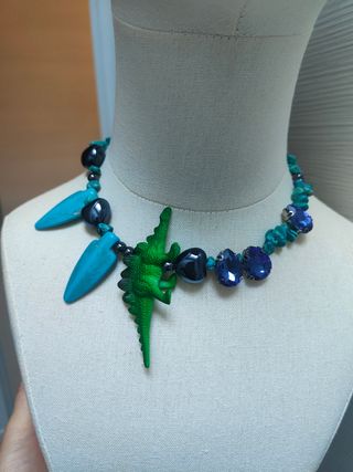 Collana con dinosauro helloween