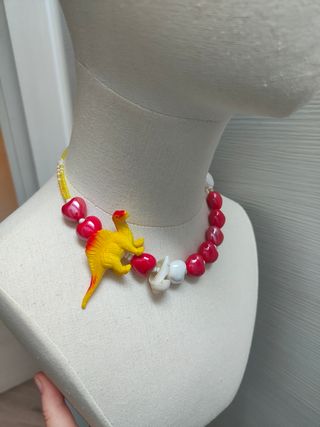 Collana con dinosauro helloween