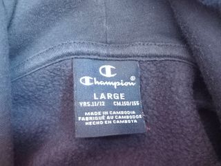 Sudadera Champion niño azul y rojo