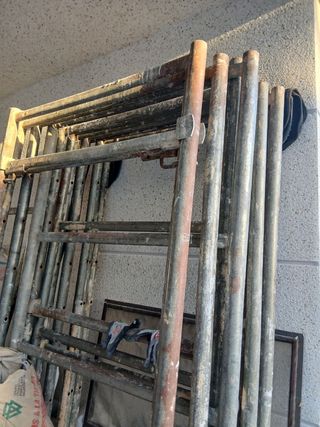 Andamios metálicos para construcción