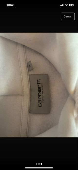 Sudadera Carhartt Blanca
