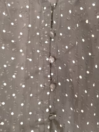 Blusa negra Lefties lunares M/38