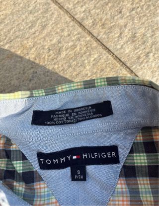 Camicetta Tommy Hilfiger manica corta a quadri