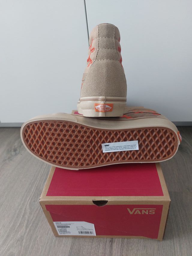 T42 Vans nuevas Piel SK8-Hi