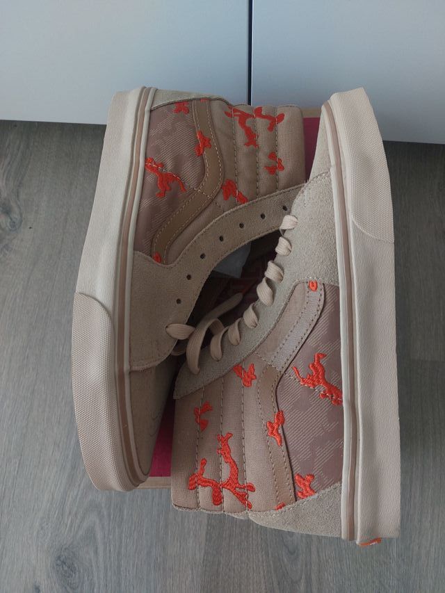 T42 Vans nuevas Piel SK8-Hi