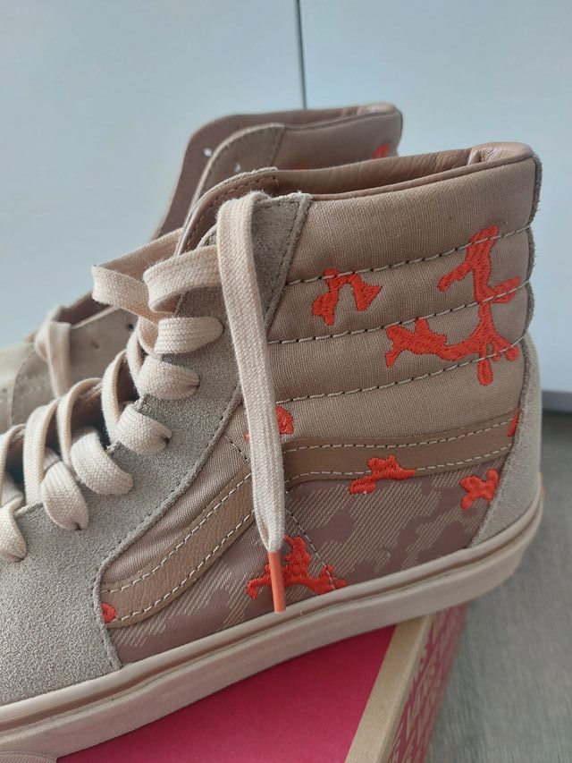 T42 Vans nuevas Piel SK8-Hi