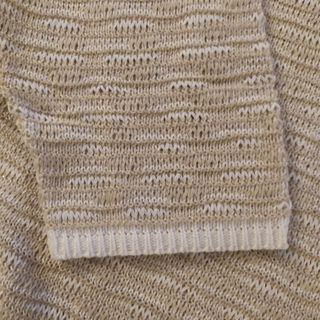 Maglioncino beige/bianco taglia 44