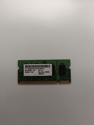 Memoria RAM Samsung 1GB DDR2 Portátil
