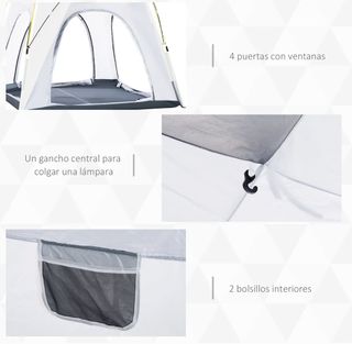 Tienda de campaña instantánea