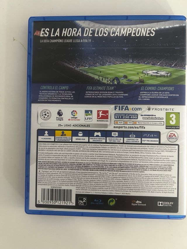 FIFA 19 PS4 (PlayStation 4) EA Sports