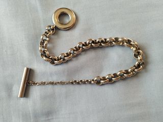Pulsera bañada en plata