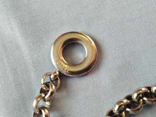 Pulsera bañada en plata