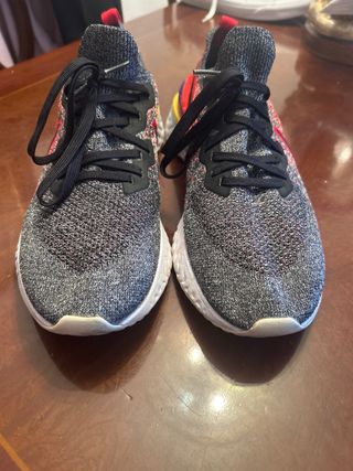 Nike Zapatillas Deportivas Negras y Rojas