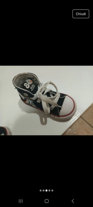 Converse All Star x Bugs Bunny Tg 22
