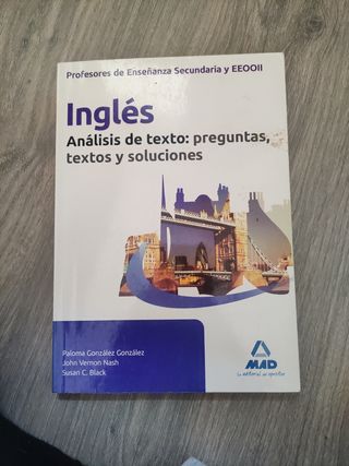 Análisis de texto: preguntas, textos y soluciones.