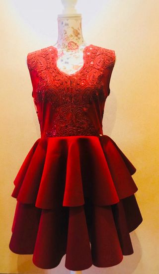 Vestido rojo nuevo a estrenar 