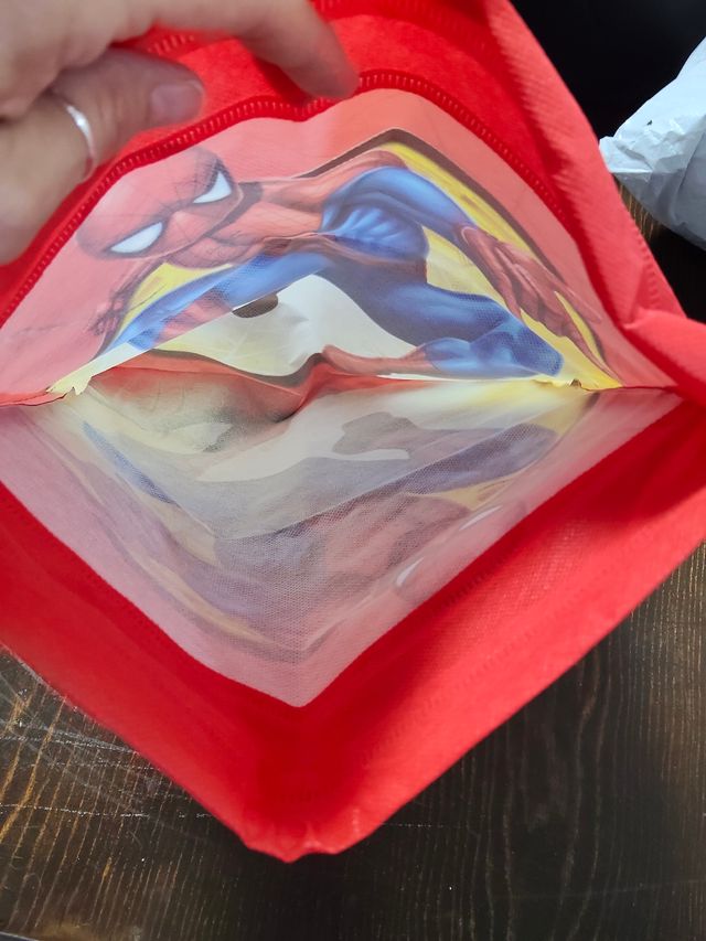 Sacca Spiderman per bambini