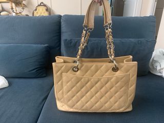 Borsa Chanel Beige Trapuntata