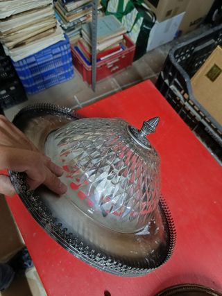 2 Plafones Lámpara Techo Antiguos