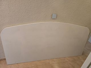 Cabecero de cama blanco