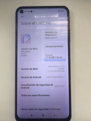 Xiaomi Redmi Note 9T 5G 128GB