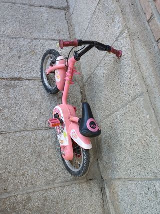 Bici infantil rosa