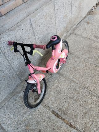 Bici infantil rosa