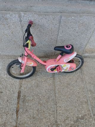 Bici infantil rosa