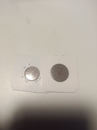 Lote 2 Monedas Fernando VII 