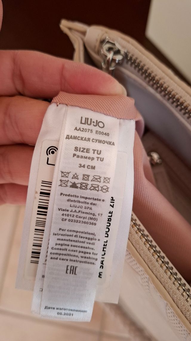 Borsa Liu Jo Beige Mano Tracolla
