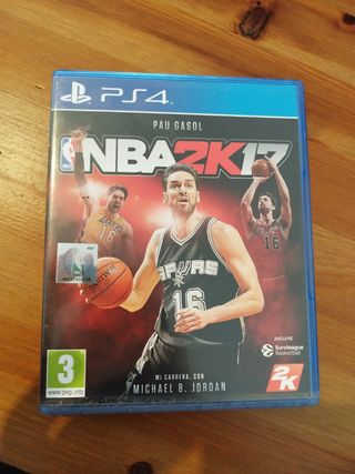 NBA 2K17 Pau Gasol Ed. PS4