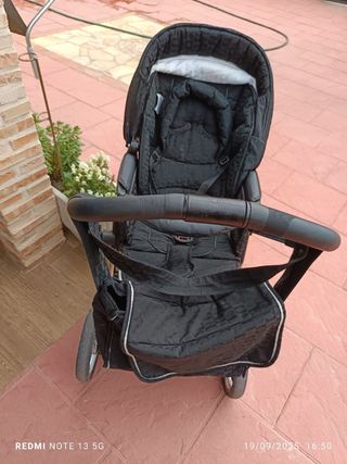 Carrito bebé + capazo + portabebés