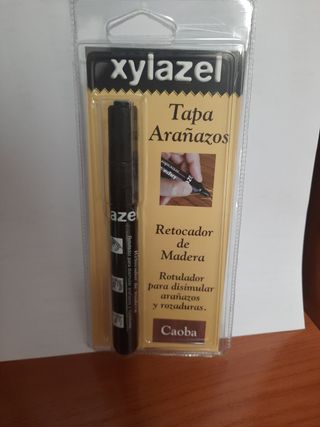 Xylazel Tapa Arañazos Madera Caoba