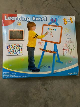 Pizarra infantil Learning Easel 3 en 1