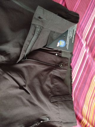 Pantalón Trekking Crivit Mujer Negro Talla 40