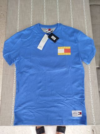 Camiseta Tommy Jeans Azul Talla M