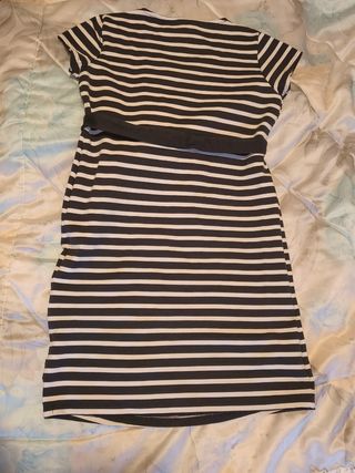 Vestido rayas premamá talla L