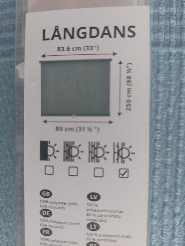 Estor verde LÄNGDANS Ikea