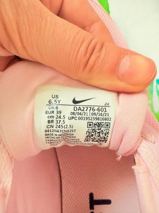 Zapatillas Nike rosas talla 39