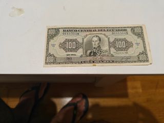 Dólar estadounidense colección, billetes antiguo