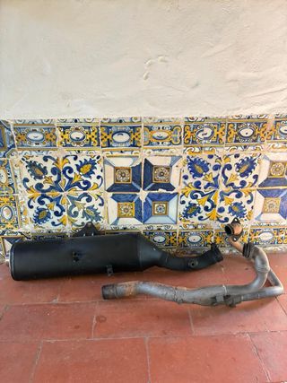 Escape y Coletores Originales Honda XR650R