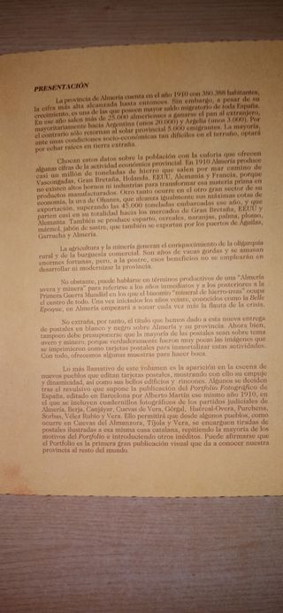 Libro Almería Uvera y Minera 1910-1920