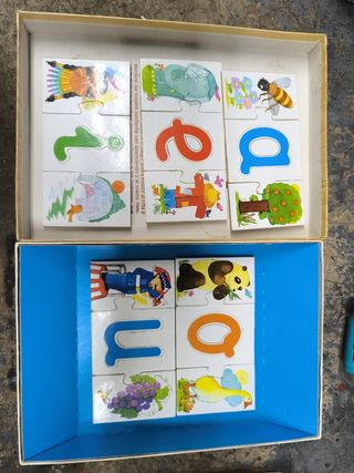 2 Puzzles Educativos Infantiles