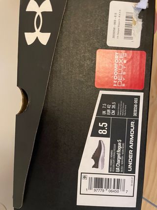 Under Armour Charged Rogue 5 Negro Naranja